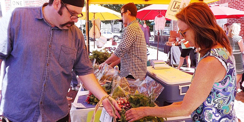 Join Chef Greg to Walk the Farmer's Market