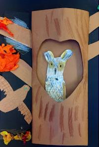 Art Grab & Go Bag: Owl in a Tree