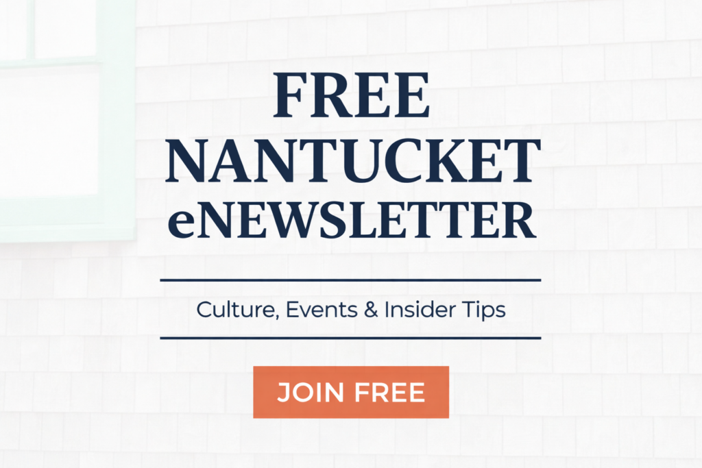 ad for Free Nantucket eNewsletter