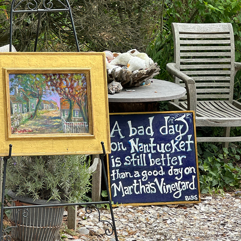 Nantucket Art display